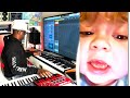 LITTLE BABY  SINGING Cover of "WITHOUT ME" - HALSEY