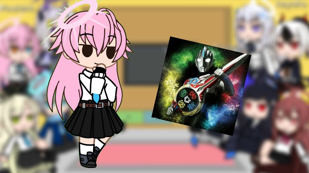 blue archive react to sensei as gai kurunai/ultraman orb