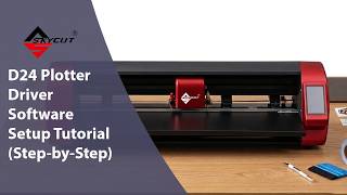 SkyCut D24 Installation Guide | Complete Setup Tutorial | Driver, Software & First-Time Installation