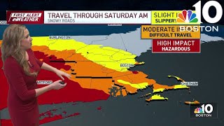 First Alert: Incoming winter storm will impact travel across northeast