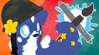 My first Artfight! they jumped me (speedpaints and art commentary)