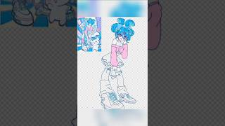 miku X Cinnamorollspeedpaint miku cinnamoroll shorts