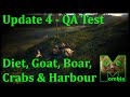 The Isle Evrima - Update 4 QA Test - Diet, Goat, Boar, Crabs & Harbour - Stegosaurus/Hypsilophodon
