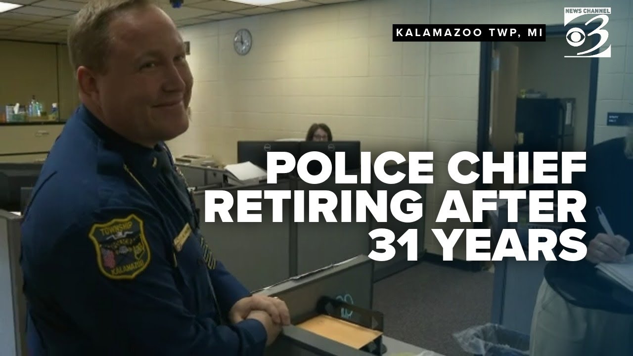 "Bittersweet": Kalamazoo Township Police Chief retires after 30+ years