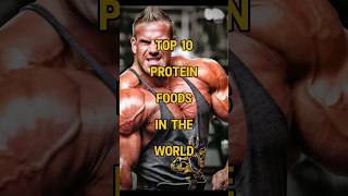 Top 10 High Protein Food In The World #shorts #top10 #proteinfood