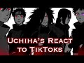 Uchihas react to tiktoks  naomi  uchiha