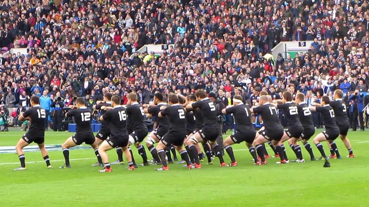 Haka New Zealand All Blacks vs Scotland 11 November 2012 European Tour