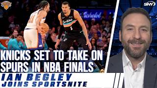 Ian Begley sets the stage for Knicks-Spurs NBA Finals tilt | SportsNite