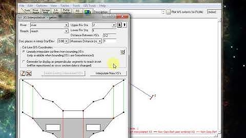 HEC-RAS tutorial: how to add a weir with gates