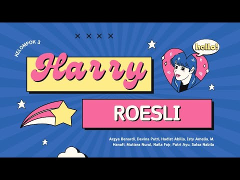 Analisis Karya Harry Roesli || XII IPS 4 (Kepompok 3) - YouTube