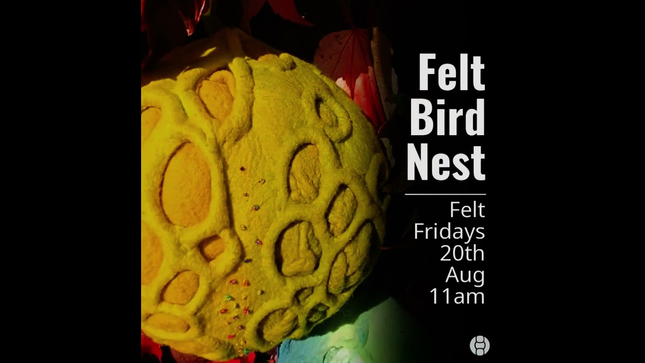 Felt Bird Nest