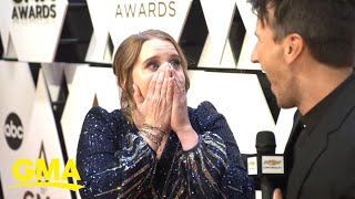 Country music fan surprised with red carpet experience at CMA Awards