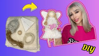 Diy pregnant angel doll/ How to make cute doll step by step