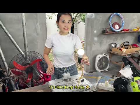 Talented 18 Year Old Girl Repairs And Restores A Refrigerator For Her Aunt Truly Inspiring