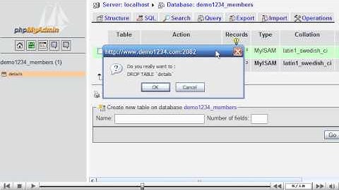 Databases en tabellen importeren met phpMyAdmin