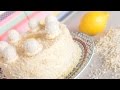 Tarta limón y coco - decoración sencilla | Quiero Cupcakes!