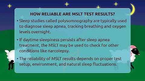 How Reliable Are MSLT Test Results? - Sleep Apnea Support Network