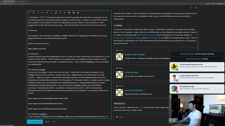 2025:Q4 Agenda | Planning
