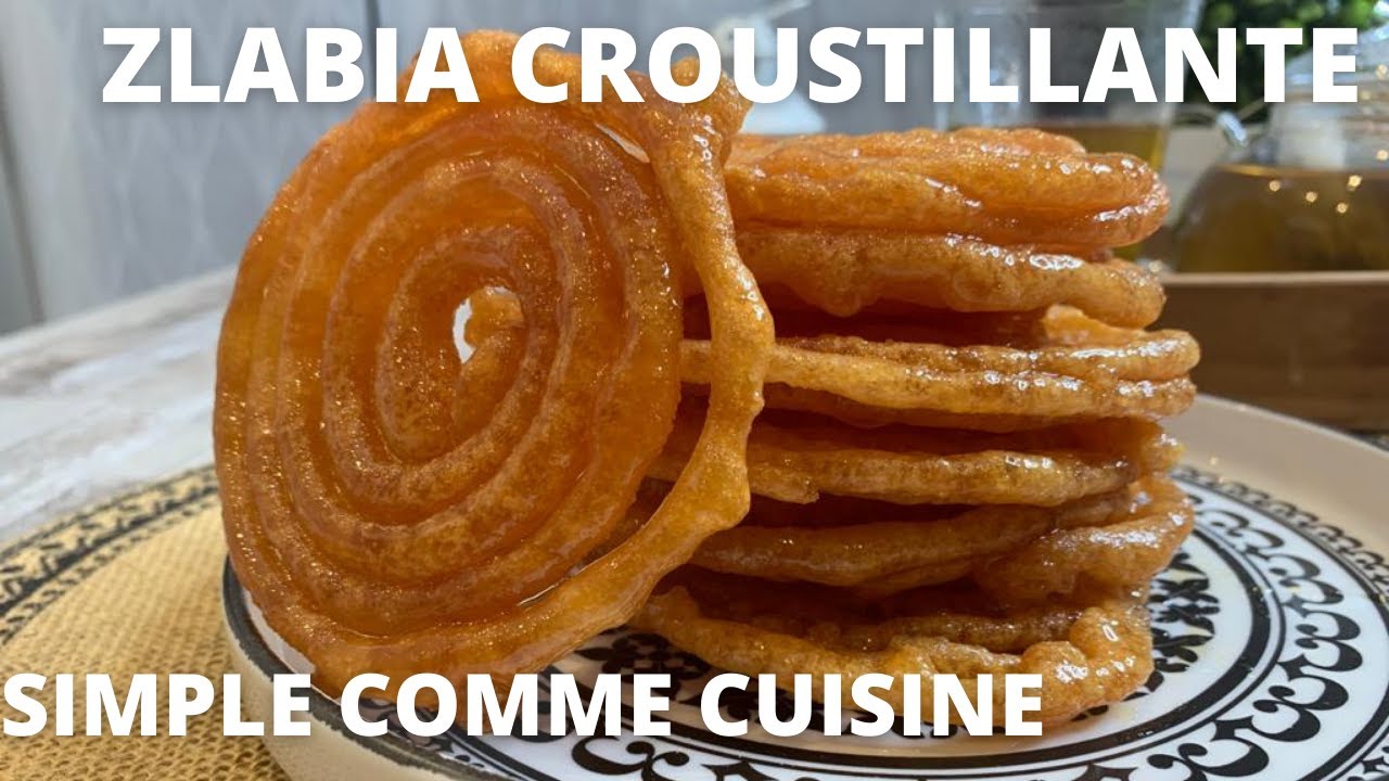 ZLABIA CROUSTILLANTE POUR LE RAMADAN. BONNE RÉGALADE 😁