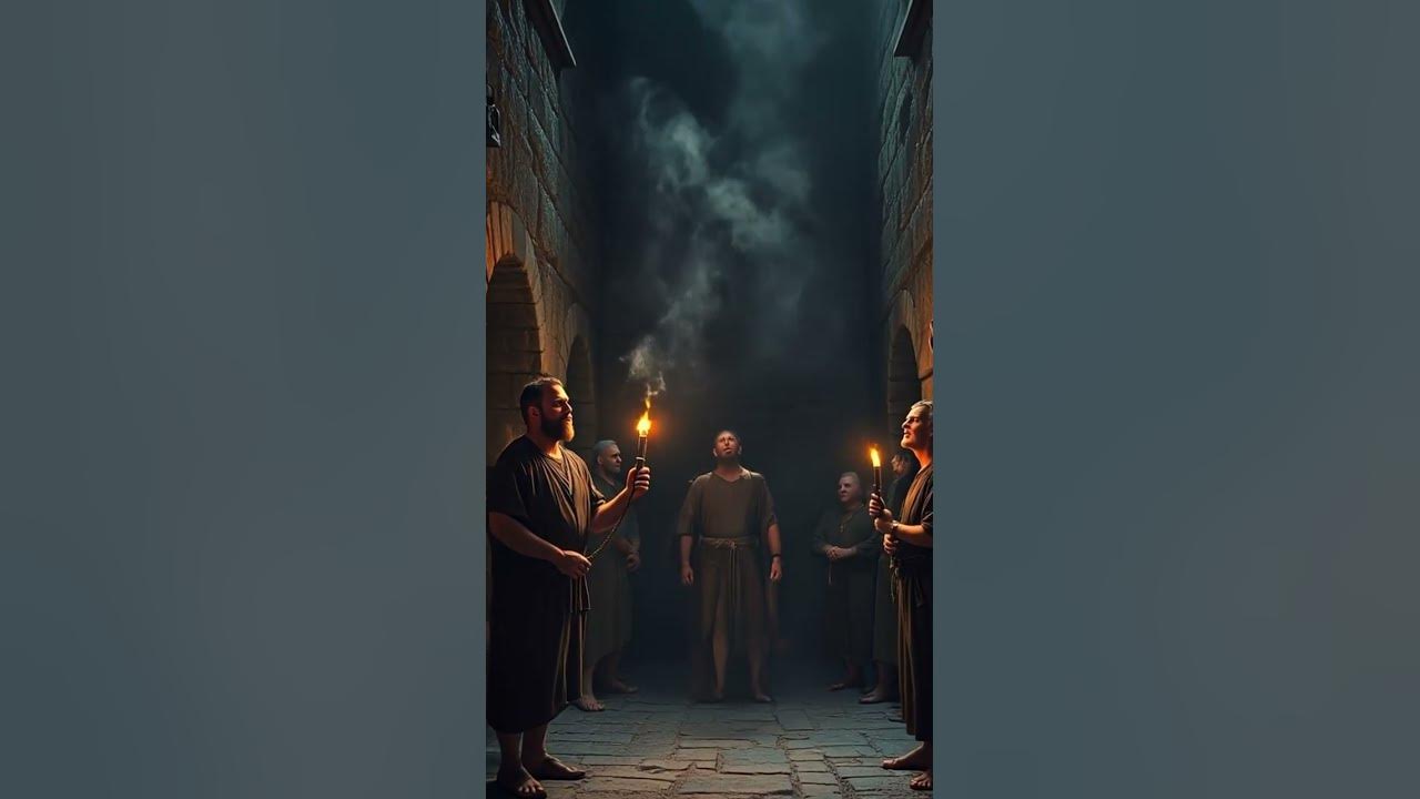 Paul and Silas sing in prison, and the earth quakes