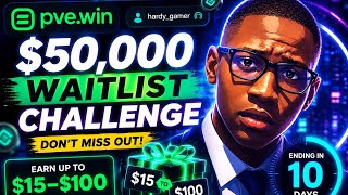 $15β$100 FREE REWARD - New Pvewin Waitlist Airdrop | Just Like Shotgun ($25β$100)