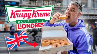 TESTING KRISPY KREME IN LONDON THE MOST ADDICTIVE DONUTS ON EARTH