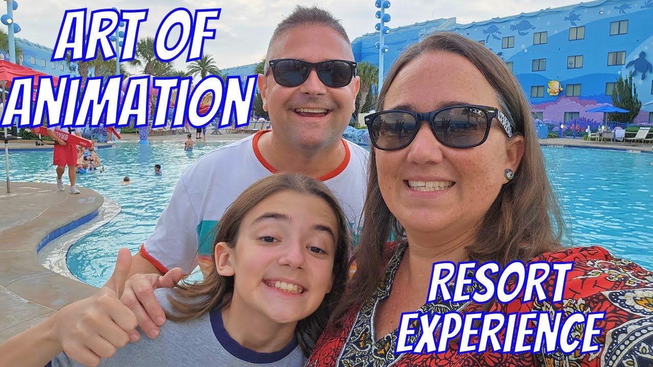 Checking Into Disney's Art Of Animation! Our Full Resort Experience!