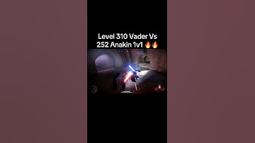 Level 310 Vader Vs 252 Anakin 1v1 🔥🔥 #starwarsbattlefront2 #xbox #gaming #darthvader