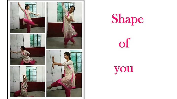 Shape of you | Bharatnatyam cover | Victoria Raymo...