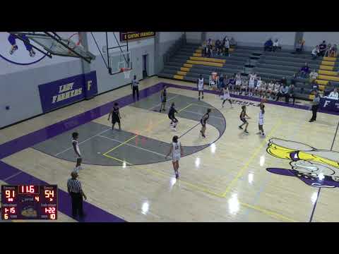 Farmersville High vs. Ector High School  Varsity Mens' Basketball