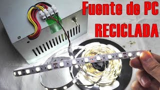 Fuente de PC ATX para usos de electrónica 24V 12V 5V tiras LED etc.