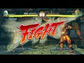 Street Fighter IV PC #  El Fuerte VS dhalsim Gameplay.