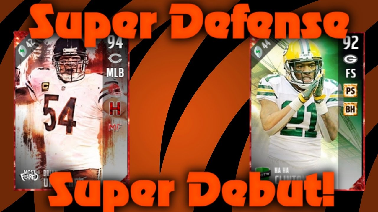 Madden 17 Ultimate Team Super Bowl Seasons! New Defense Is Insane!!