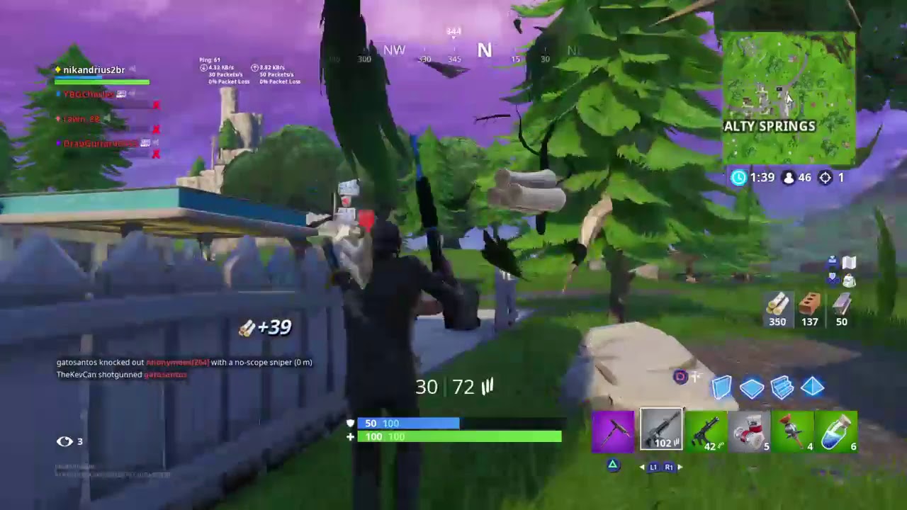 Playing with Random people??? - Fortnite - YouTube