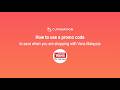 CupoNation Malaysia guide on how to use a Vans promo code