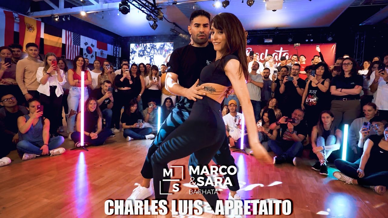 CHARLES LUIS - APRETAITO / MARCO Y SARA  BAILANDO EN  BACHATA GENEVA 2025