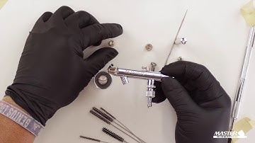 U.S. Art Supply - How -to-clean and disassemble a Siphon feed airbrush