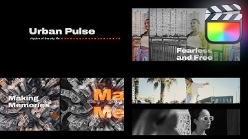 Videowall Modular Template for Final Cut Pro – MotionVFX