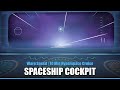 10 Minute Spaceship Cockpit | Warp Speed Cruise | Relaxing Sci-Fi Ambience