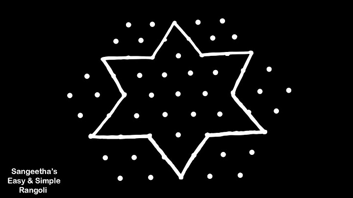 New year Rangoli design with 9 dots | Easy and Simple Rangoli | Beautiful Apartment art |daily kolam
