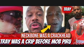 Wack 100 RESPONDS to OG NECKBONE SAYING HE FAKE PIRU! MOB JAMES,WACK EXPOSE TRAY BEING CRIP BE4 PIRU