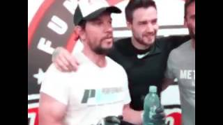 Liam Payne workout with Mark Wahlberg!!