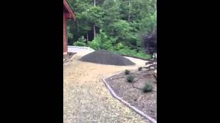 6-28-13 Delivery Of Gravel To F.f. Job Load 2