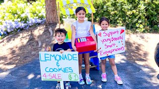YOU WON'T BELIEVE HOW MUCH MONEY THEY MADE FROM THEIR LEMONADE STAND!?!?