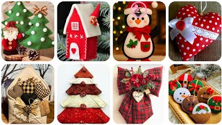 🎄 Wow! 1K+ Soft Felt Craft Ornament Ideas for Christmas ✨ | Cozy Handmade & Aesthetic Holiday Décor  screenshot 4