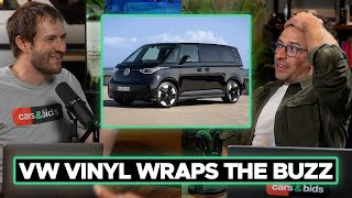 Volkswagen ID. Buzz isn't Selling in Boring Colors! So VW is Vinyl Wrapping Them at Dealers