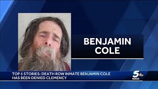 Oklahoma Pardon and Parole Board votes to deny clemency for death row inmate Benjamin Cole