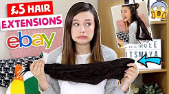 Trying £5 eBay Hair Extensions! *FAIL*