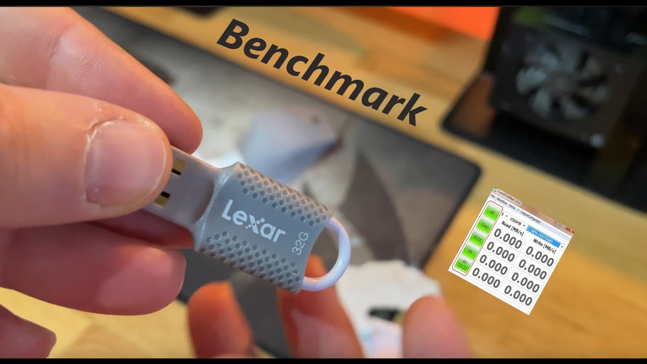 Lexar 32 GB Pen Drive USB 2.0 Unboxing Benchmark