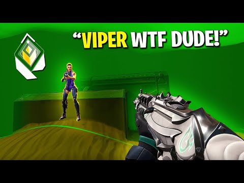 How an IMMORTAL VIPER MAIN Carries RADIANT Teammates in Valorant
